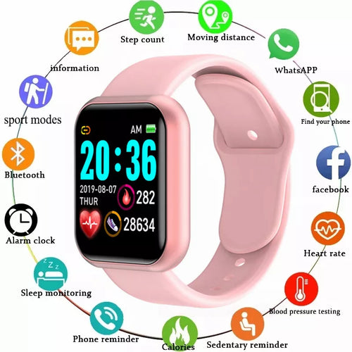 Multifunctional Smart Watch Men Women Bluetooth Connected Phone