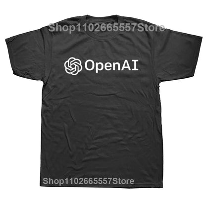 AI vs Human OpenAI Style T-Shirt - ChatGPT Hip Hop Gift Tee