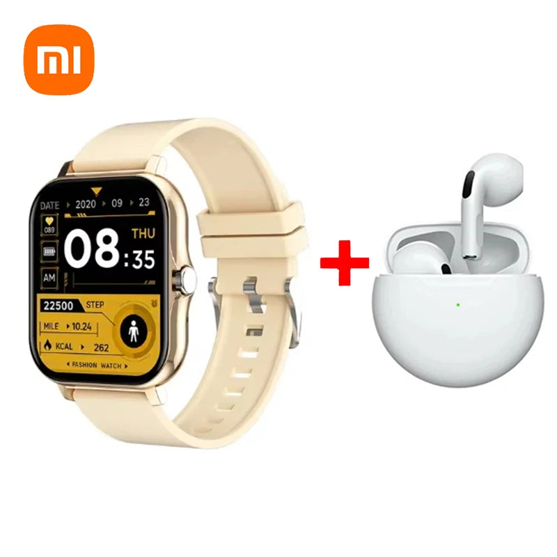 Xiaomi Original Smart Watch - Full Touch Screen, Fitness Tracker, BT Call, Sport & Health