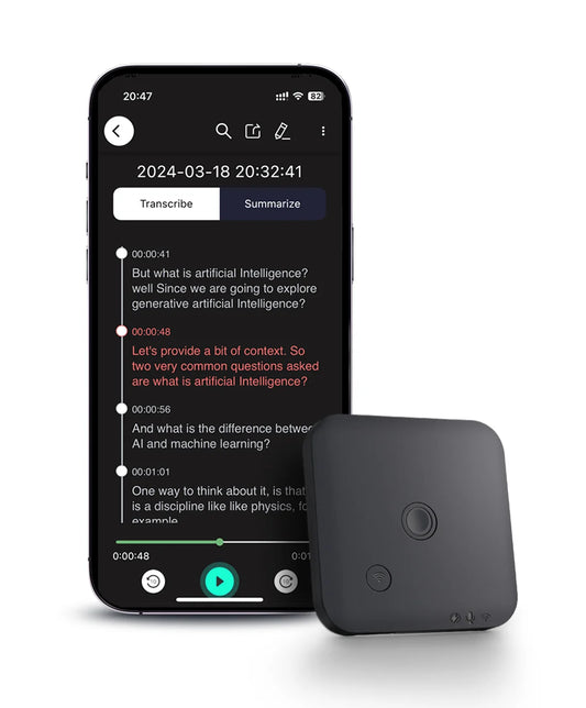 FoCase Rec AI-Powered Voice Recorder & Call Recorder