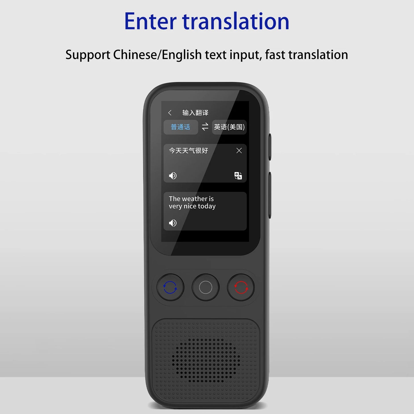 Portable Language Translator Device with 138 Languages