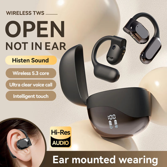 M62 Bluetooth Translator Earbuds - Wireless, Noise-Cancelling, Real-Time AI Translation