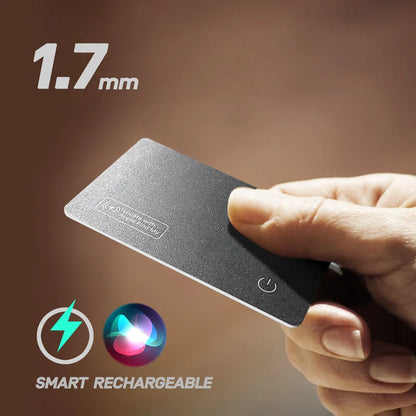 Ultra-Slim Wireless Charging GPS Tracker Card for iPhone